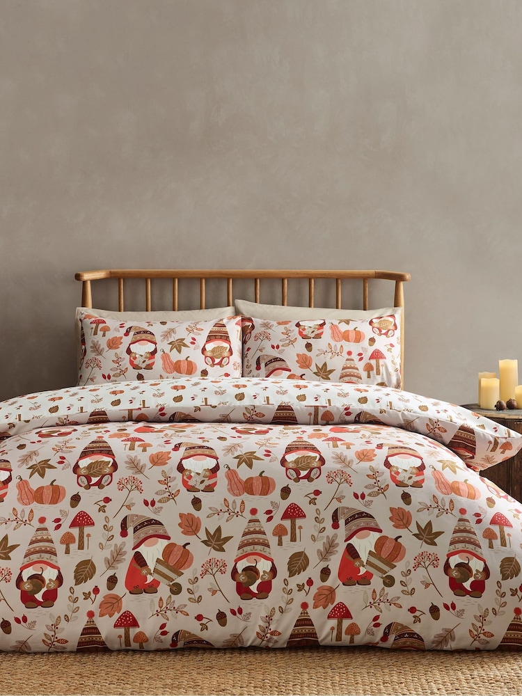 Catherine Lansfield Woodland Gonks So Soft Reversible Duvet Cover Set - Slika 2 iz 5