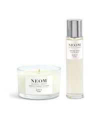 NEOM Bedtime Hero Pillow Mist 30ml Perfect Night Sleep Travel Candle Gift Set - Image 1 of 1