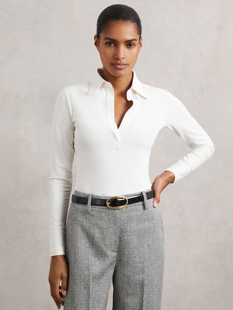 Reiss Ivory Novi Shirt - Image 1 of 6 Reiss Ivory Novi Shirt - Image 1 of 6