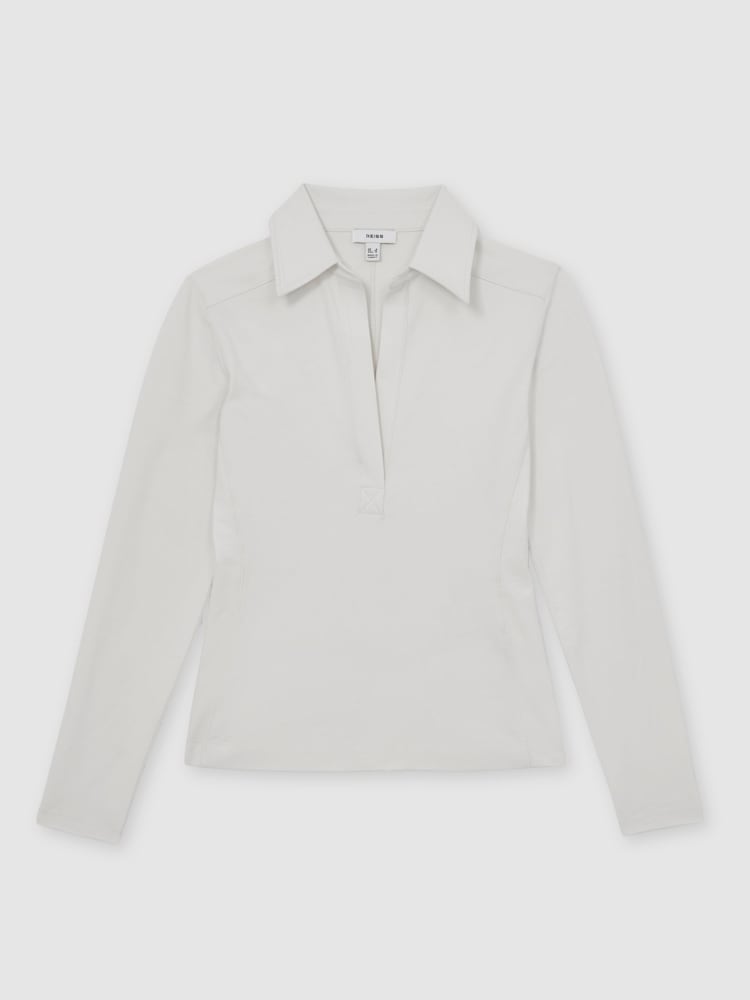 Reiss Ivory Novi Shirt - Image 2 of 6 Reiss Ivory Novi Shirt - Image 2 of 6