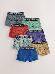 Black Graffiti Boxers 7 Pack (3-16yrs) - Image 1 of 11