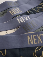 Estampado linear de jogos de futebol - Pacote Boxers 5 (2-16anos) - Imagem 8 de 9