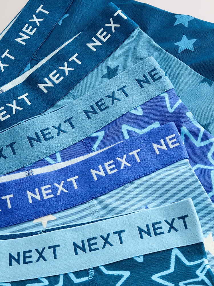 藍色/白色星星 - 小童款式泳褲 5 件裝（1.5-16 歲） - 圖片 9/9