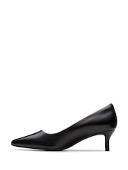 Clarks Black Zarey Court Shoes - Image 2 of 6