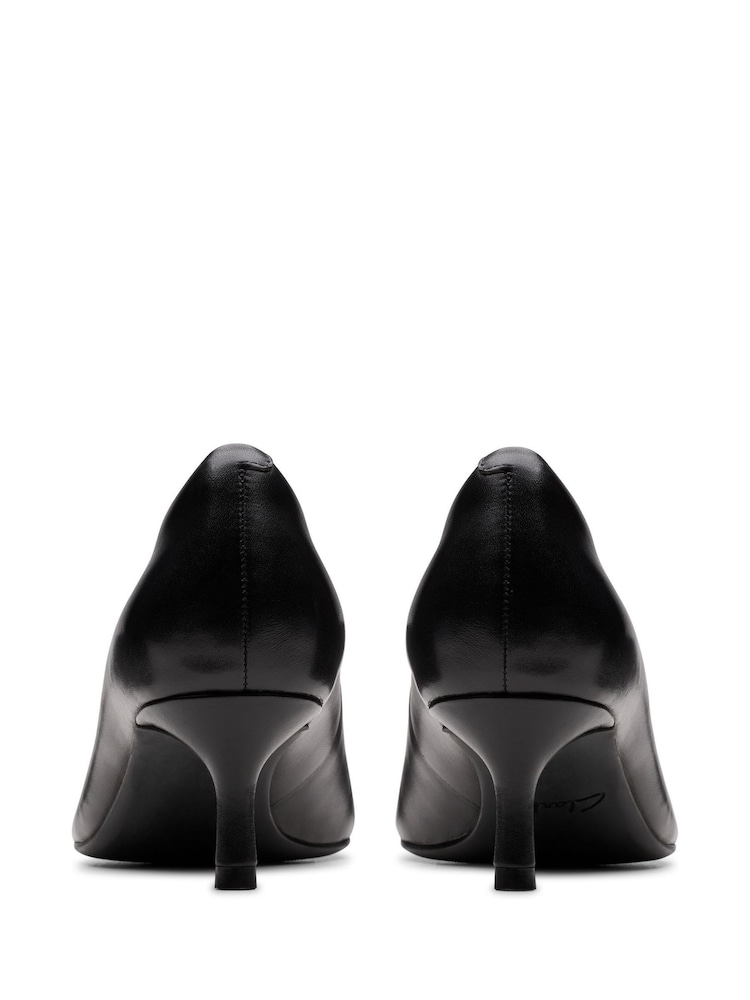 Clarks Black Zarey Court Shoes - Image 6 of 6