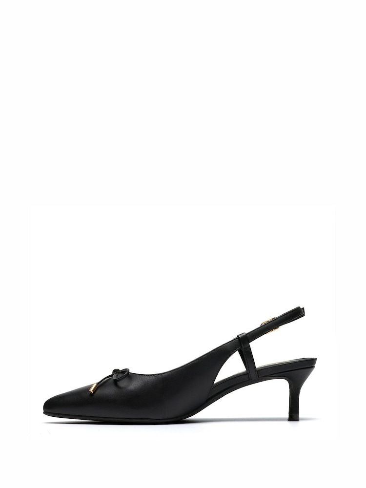 Clarks Black Zarey Bow Shoes - Image 2 of 6 Clarks Black Zarey Bow Shoes - Image 2 of 6