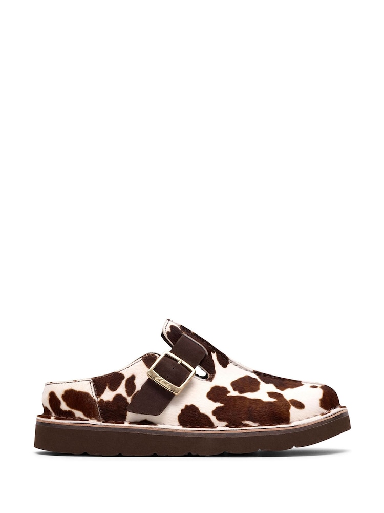 Clarks Animal Solsbury Mule Sandals - Image 2 of 7 Clarks Animal Solsbury Mule Sandals - Image 2 of 7