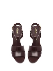 Clarks Brown Sabina Hope Sandals - Image 4 of 6