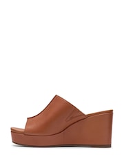 Clarks Brown Sabina Mule Sandals - Image 2 of 6