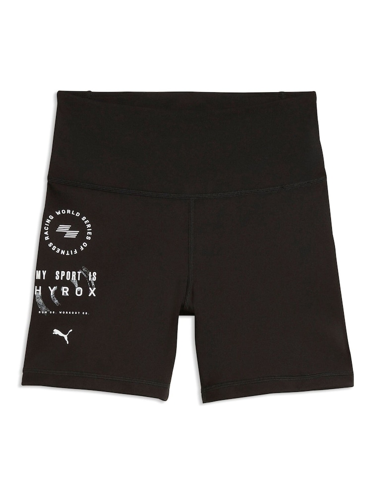 Puma Black x Hyrox Tad Ess Tight Shorts - Image 1 of 1