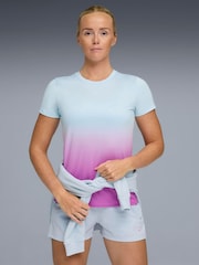 Puma Grey Hyrox Poly Graphic T-Shirt - Image 1 of 5