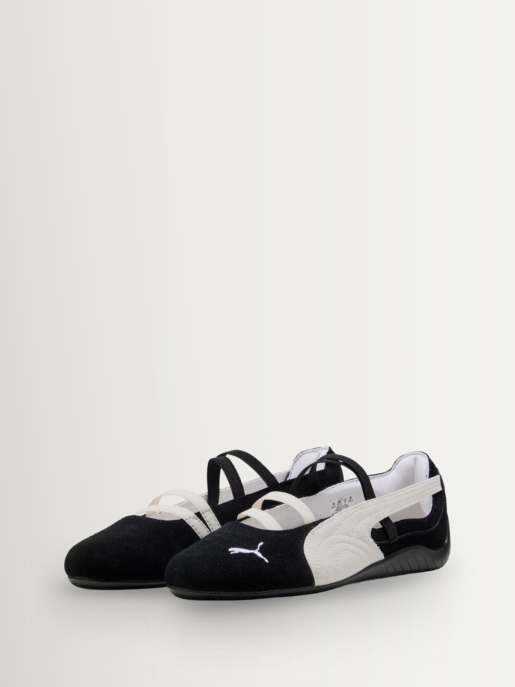 Buy Puma Black/White Speedcat Ballet Flats from Next USA