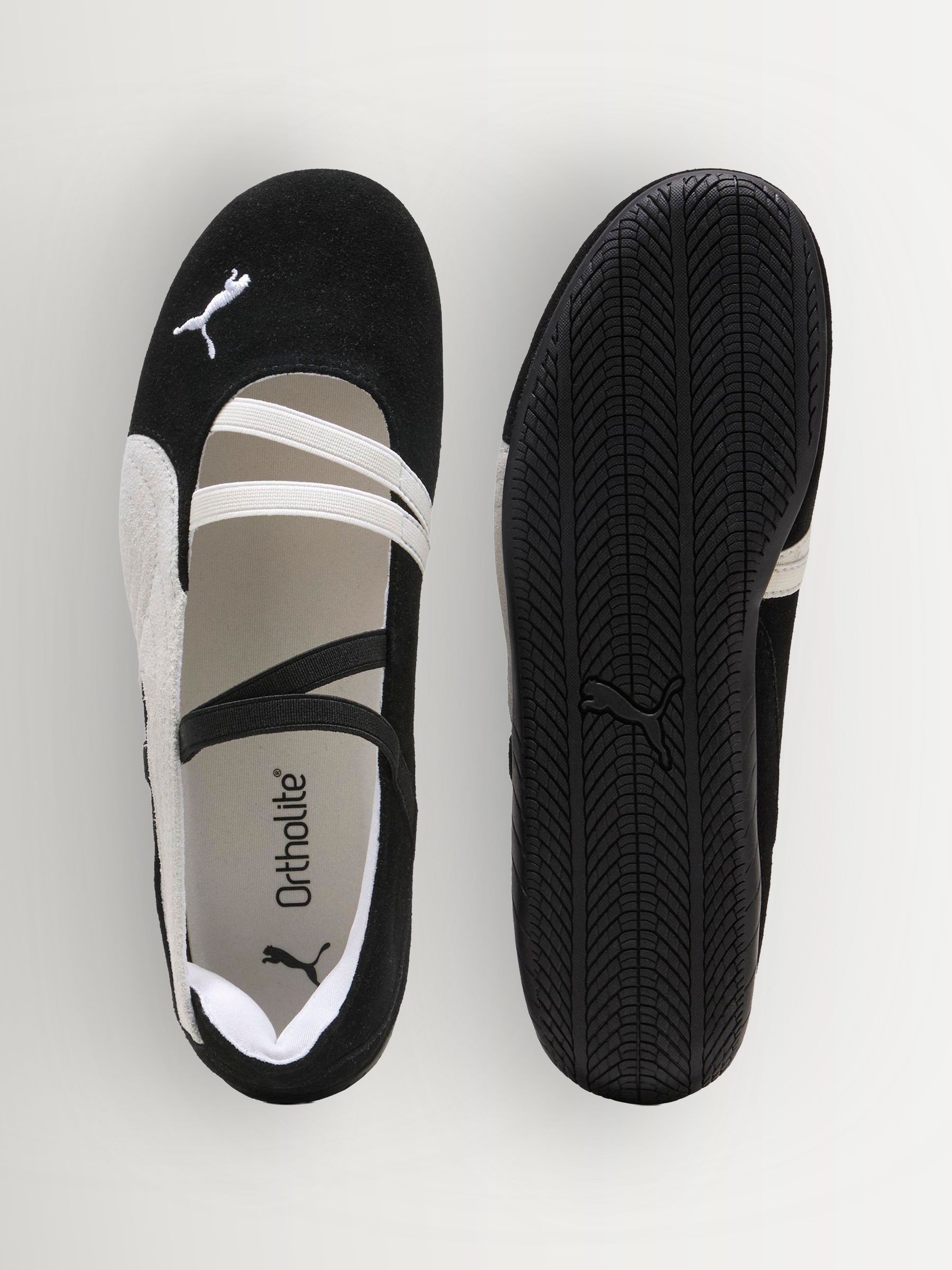 Buy Puma Black/White Speedcat Ballet Sd Wns Trainers from Next USA