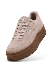 Puma Cream Karmen II Idol Trainers - Image 4 of 5