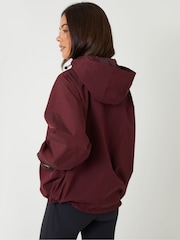 Threadbare Red Waterproof Hooded Jacket - Image 3 of 6