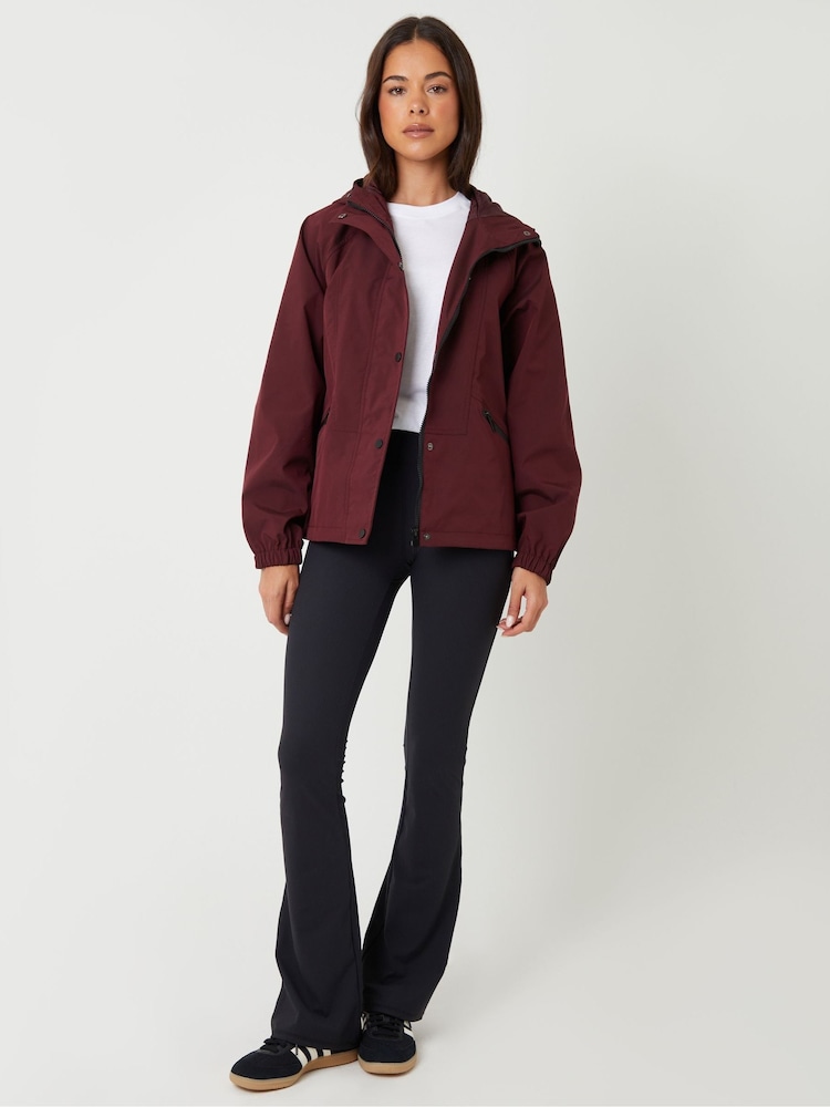 Giacca Impermeabile Donna Navahoo B934 Con Cappuccio - Fodera Calda In Pile E Tessuto Setoso, Morbida, Colore A Scelta - 3