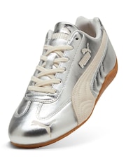 Puma Silver Speedcat Trainers - Image 6 of 8