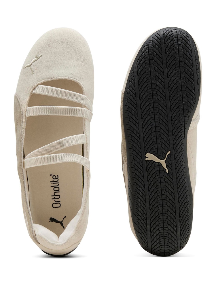 Puma White Speedcat Ballet Flats - Image 7 of 7