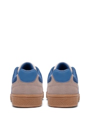 Clarks White Cypress Lace Older Trainers - Image 4 of 6