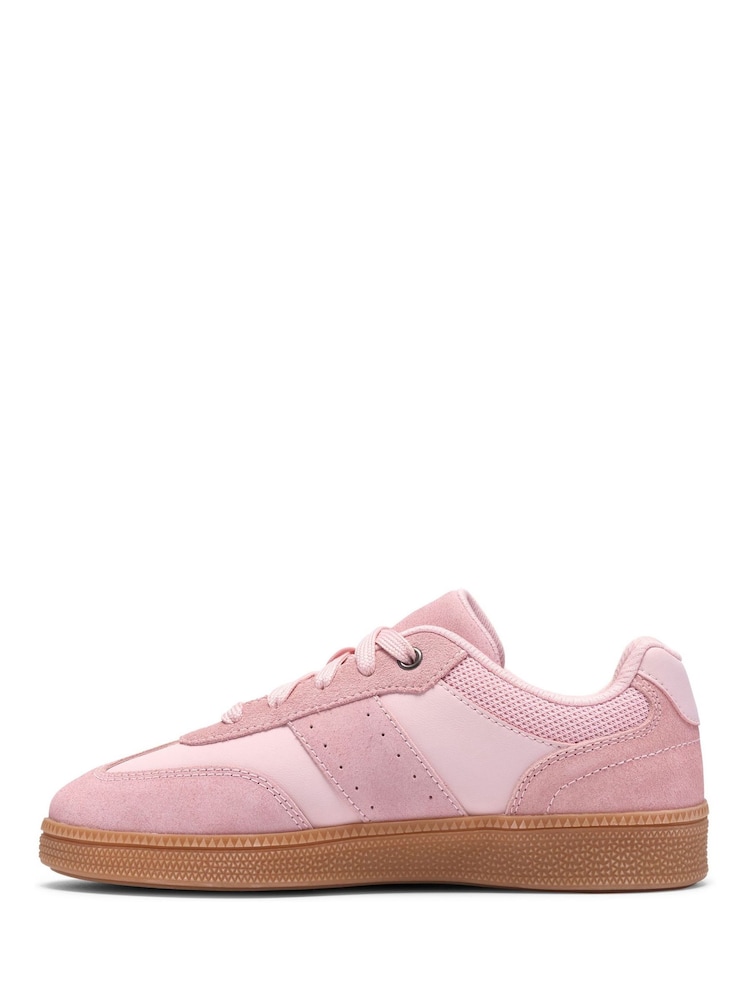 Clarks Pink Cypress Lace Older Trainers - Image 2 of 6 Clarks Pink Cypress Lace Older Trainers - Image 2 of 6