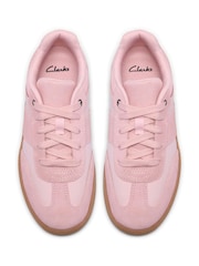 Clarks Pink Cypress Lace Older Trainers - Image 5 of 6