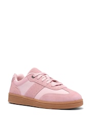 Clarks Pink Bali Heat Kids Trainers - Image 3 of 6