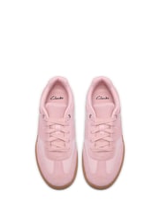 Clarks Pink Bali Heat Kids Trainers - Image 4 of 6