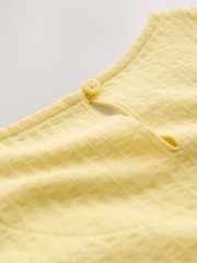 Yellow Sleeveless Jersey Dress (3-16yrs) - Image 7 of 8