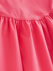 Rose framboise - Robe sans manches en jersey tissé (3-16ans) - Image 7 de 7