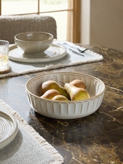 Natural Global Serve Bowl - Image 1 of 4