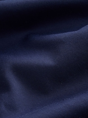 Navy Relaxed Fit Cotton Lyocell Blend Suit Trousers - Image 11 of 11