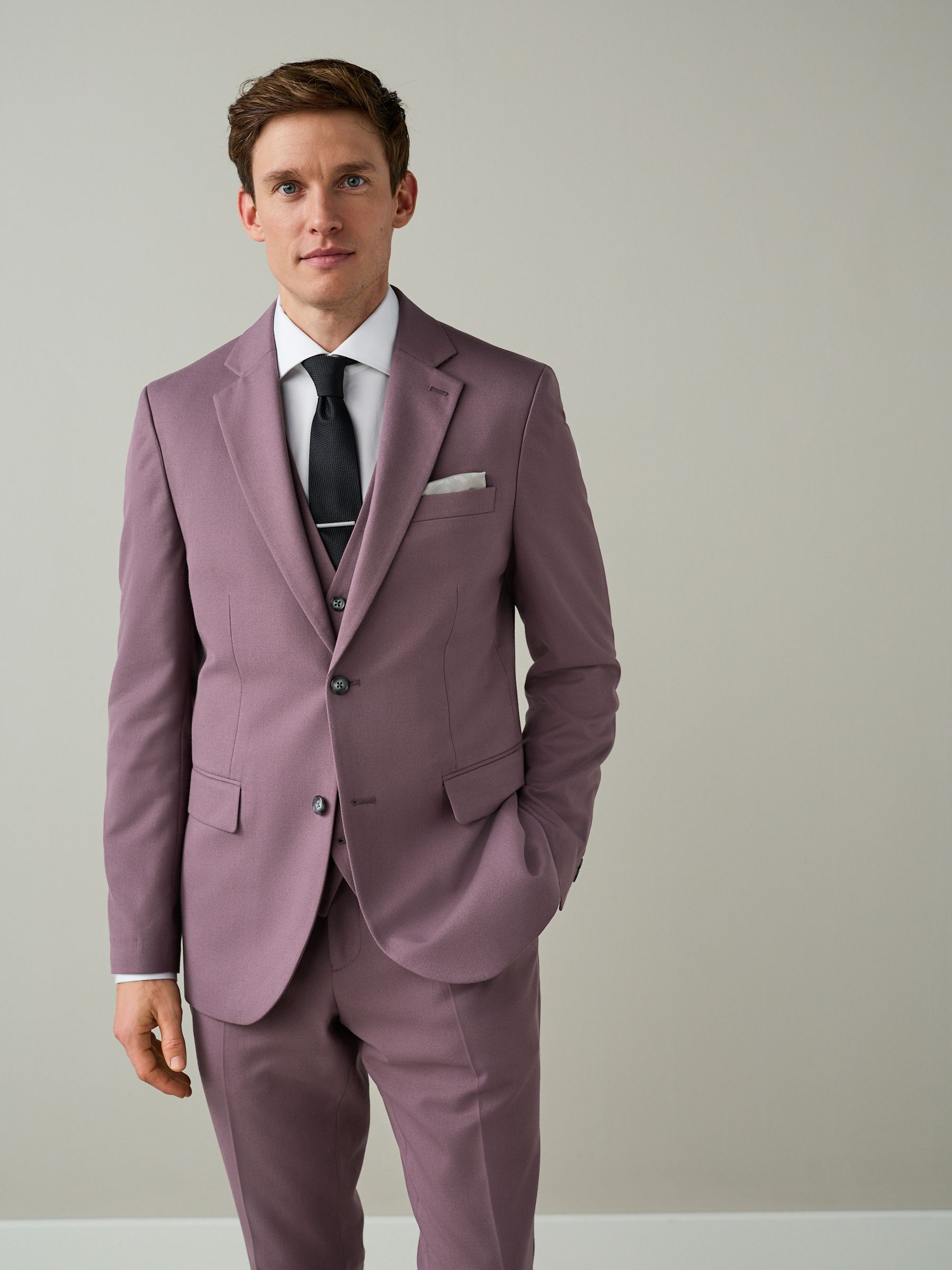 STONE  ライトパープルジャケット Buy Lilac Purple Slim Fit Textured Suit Jacket from Next USA