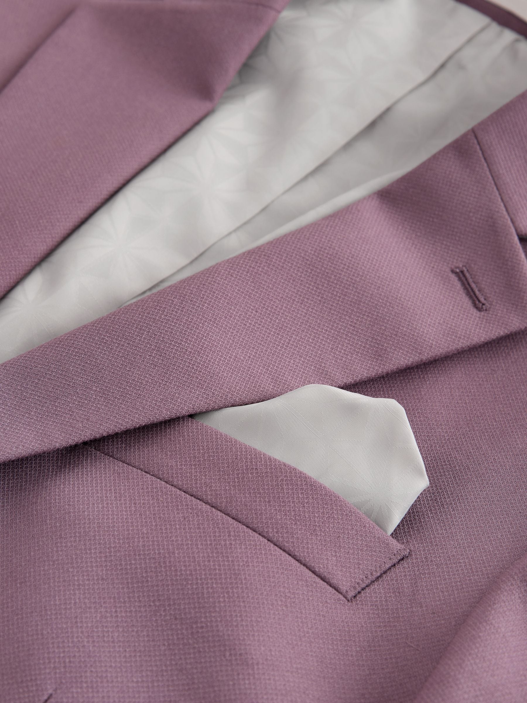 Buy Lilac Purple Slim Fit Textured Suit Jacket from Next USA