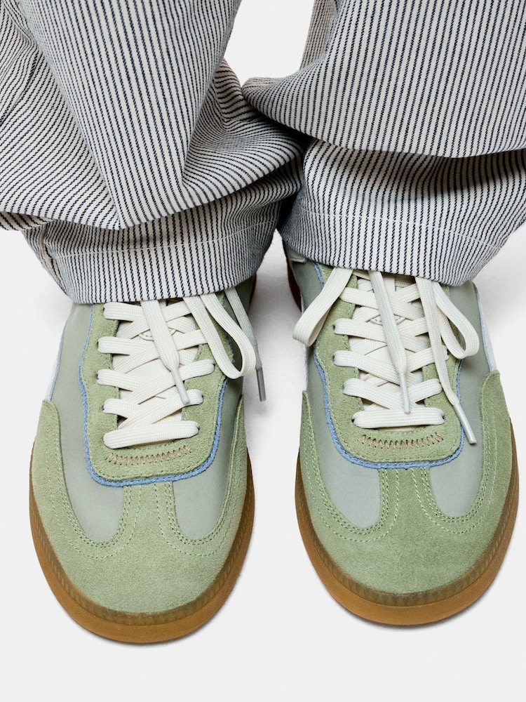 HOFF Sage Green Park Trainers - Image 8 of 8