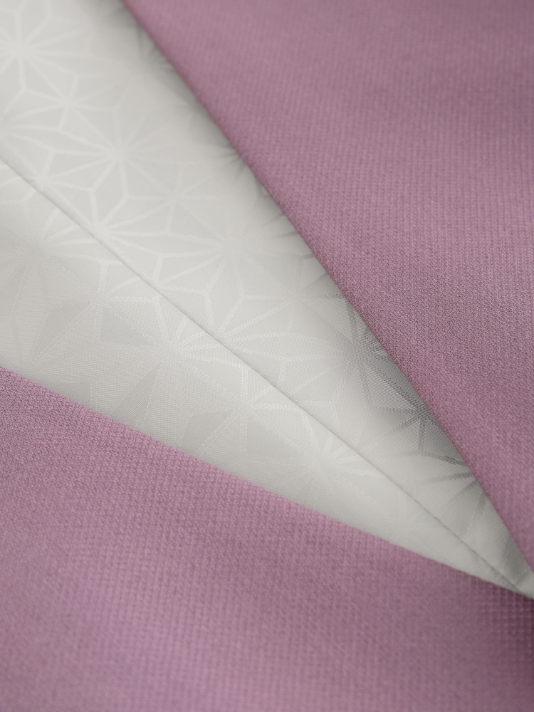 Lilac Purple Textured Suit Waistcoat - Image 8 of 8