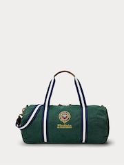 Polo Ralph Lauren Moss Agate Wimbledon Canvas Duffle Bag - Image 1 of 5