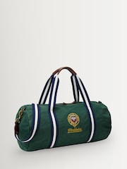 Polo Ralph Lauren Moss Agate Wimbledon Canvas Duffle Bag - Image 3 of 5