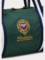 Polo Ralph Lauren Moss Agate Wimbledon Canvas Duffle Bag - Image 5 of 5