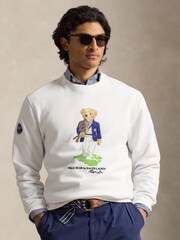 Polo Ralph Lauren White WImbledon 2026 Championship Relaxed Fit Hoodie - Image 1 of 3