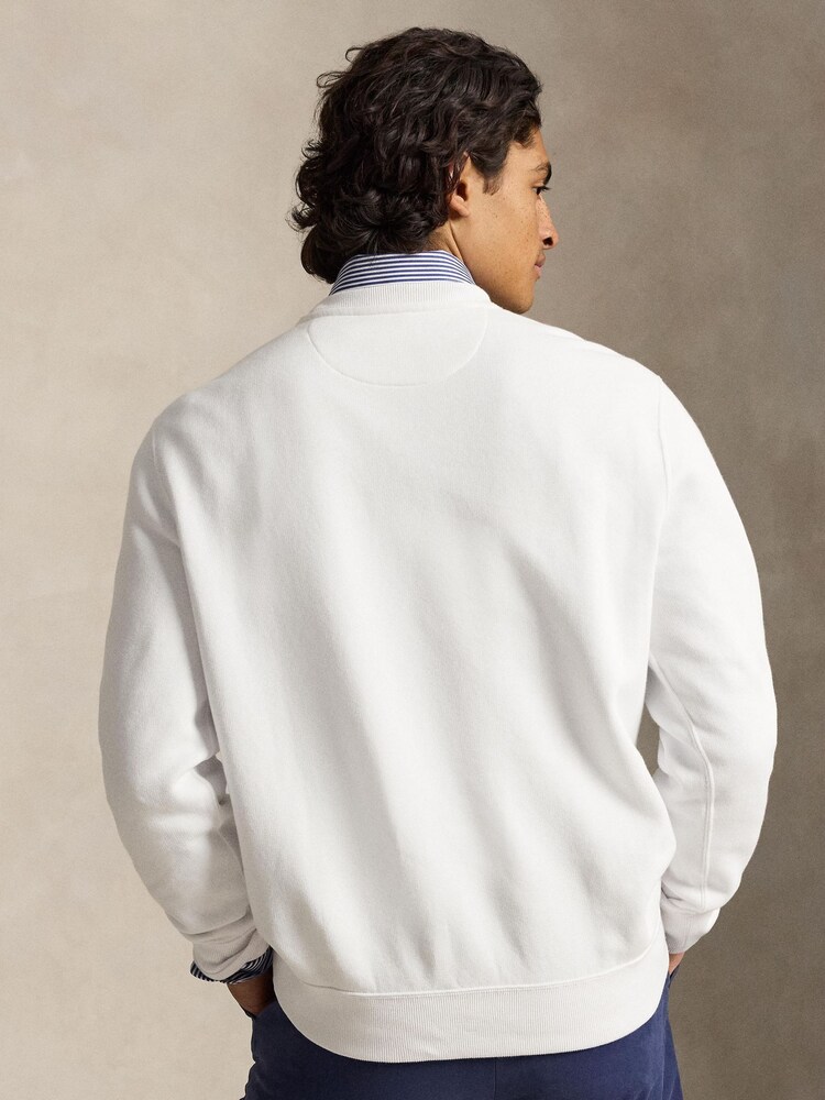 Polo Ralph Lauren White WImbledon 2026 Championship Relaxed Fit Hoodie - Image 2 of 3