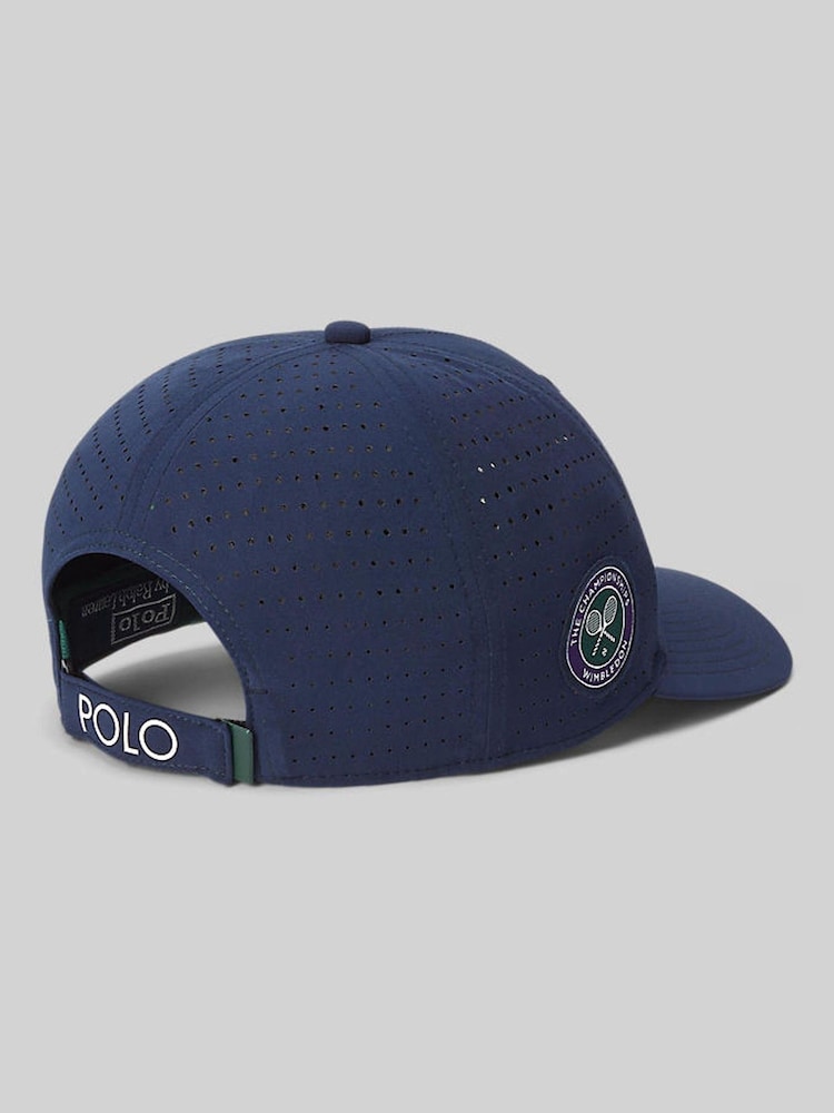 Polo Ralph Lauren Refined Navy Wimbledon Baseline Cap - Image 2 of 3