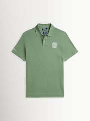 Polo Ralph Lauren Wimbledon Κοντομάνικη Μπλούζα Polo, κλασική γραμμή, από βαμβάκι/Λινό πλέγμα - Εικόνα 5 από 6