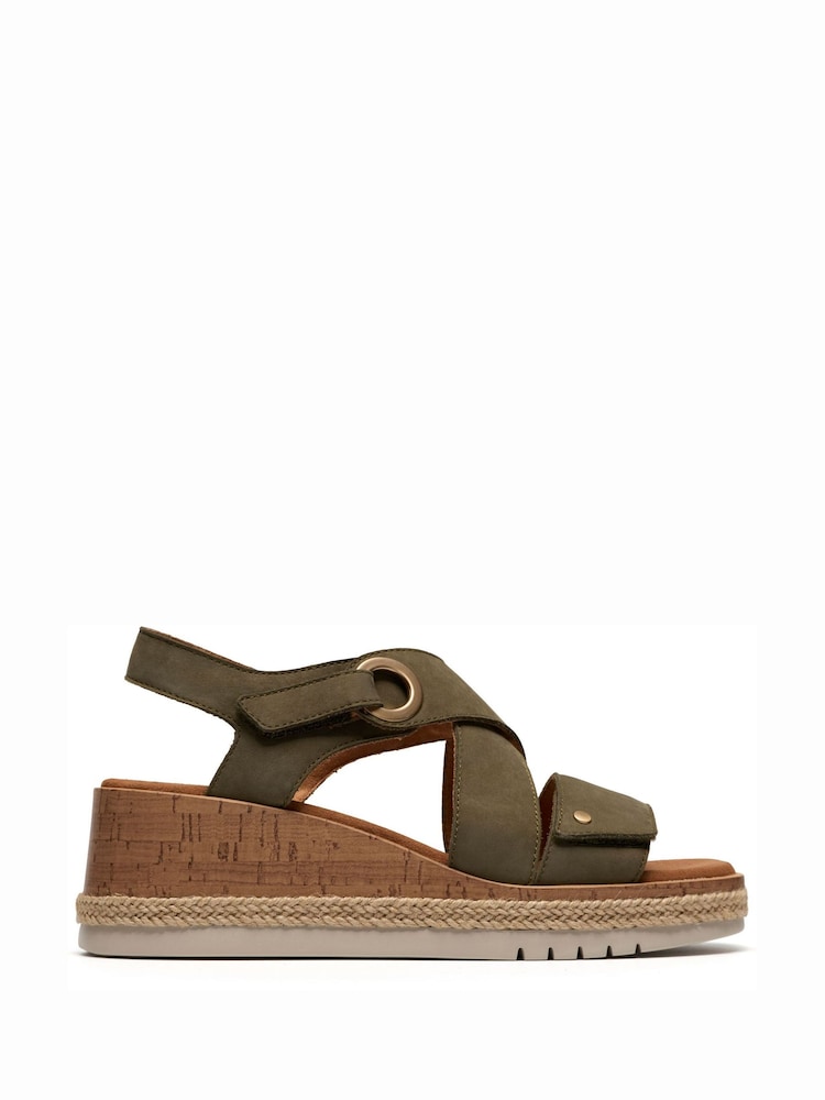 Clarks Green Kidiki Sun Sandals - Image 1 of 6 Clarks Green Kidiki Sun Sandals - Image 1 of 6