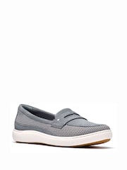 Clarks Blue Nalle Glide Shoes - Image 3 of 6