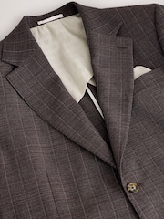 Brun - Smal passform Brun Merinoull Dressjakke - Bilde 8 av 11