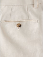 Ecru N.Premium Tailored Fit 100% Linen Suit Trousers - Image 11 of 11
