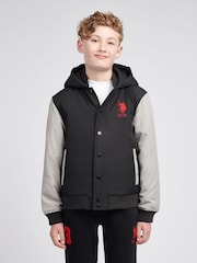 U.S. Polo Assn. Black Player 3 Bomber Jacket - Image 1 of 10