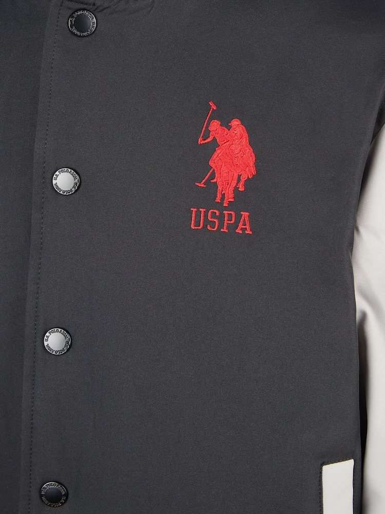 U.S. Polo Assn. Black Player 3 Bomber Jacket - Image 10 of 10 U.S. Polo Assn. Black Player 3 Bomber Jacket - Image 10 of 10