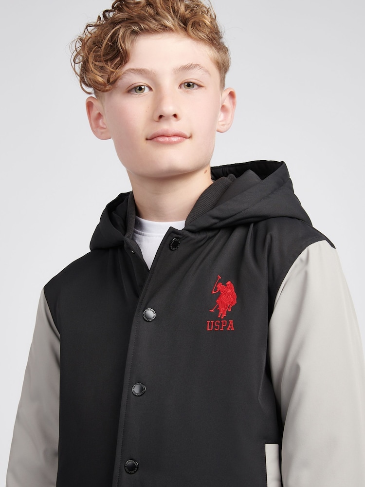 U.S. Polo Assn. Black Player 3 Bomber Jacket - Image 2 of 10