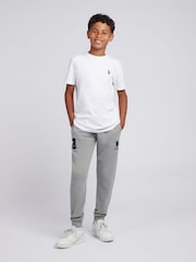 U.S. Polo Assn. Grey Boys Player 3 Joggers - Image 3 of 11
